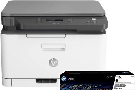 HP Color Laser MFP 178nw + 1 extra zwarte toner