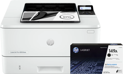HP LaserJet Pro MFP 4002dw + 1 extra zwarte toner