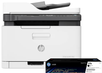 HP Color Laser MFP 179fnw + 1 extra zwarte toner