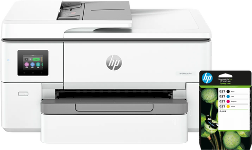 HP OfficeJet Pro 9720e + 1 set extra cartridges