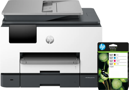 HP OfficeJet Pro 9132e + 1 set extra cartridges