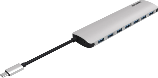 BlueBuilt 7-Poorts USB-C / USB-A 3.0 Hub