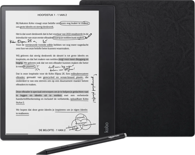 Kobo Elipsa 2E + Sleep Cover Zwart