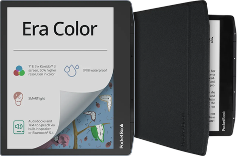 PocketBook Era Color + PocketBook Cover Flip Era Color Zwart