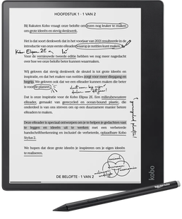 Kobo Elipsa 2E met Kobo Stylus 2