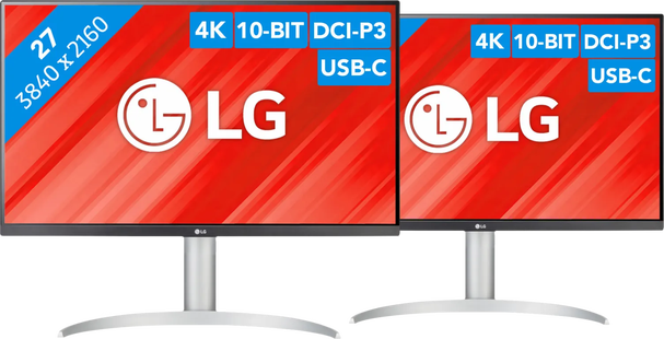 LG 27UP850N-W Duo pack