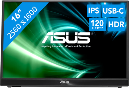 ASUS ZenScreen MB16QHG Portable Monitor