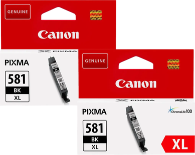 Canon CLI-581XL Cartridges Zwart Duo Pack