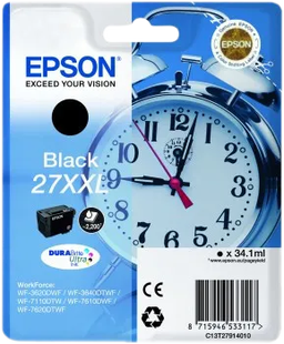 Epson 27XXL Cartridge Zwart
