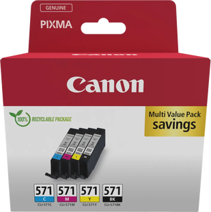 Canon CLI-571 Cartridges Combo Pack