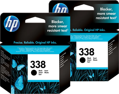 HP 338 Cartridges Zwart Duo Pack