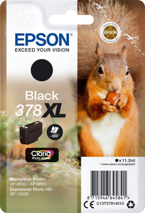 Epson 378XL Cartridge Zwart
