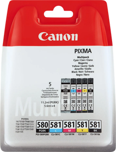 Canon PGI-580/CLI-581 Cartridges Combo Pack
