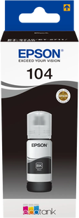 Epson 104 Inktflesje Zwart