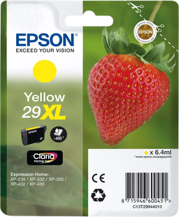 Epson 29XL Cartridge Geel