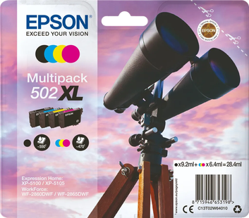 Epson 502XL Cartridges Combo Pack
