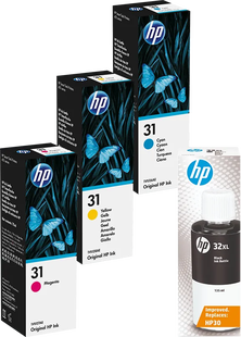 HP 32XL + HP31 Inktflesjes Combo Pack