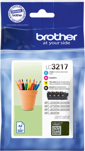 Brother LC3217 Cartridge 4-Pack