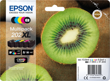 Epson 202XL Cartridges Combo Pack