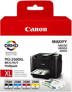 Canon PGI-2500XL Inkt 4-pack
