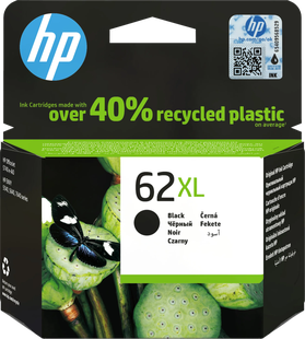HP 62XL Cartridge Zwart
