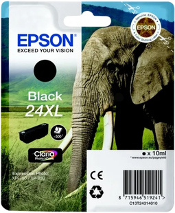 Epson 24XL Cartridge Zwart