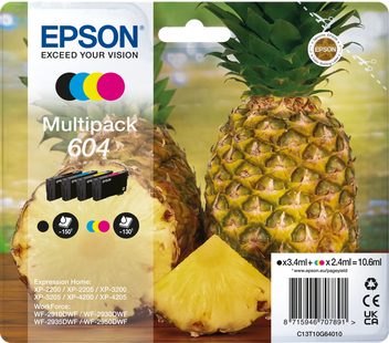 Epson 604 Cartridge Combo Pack