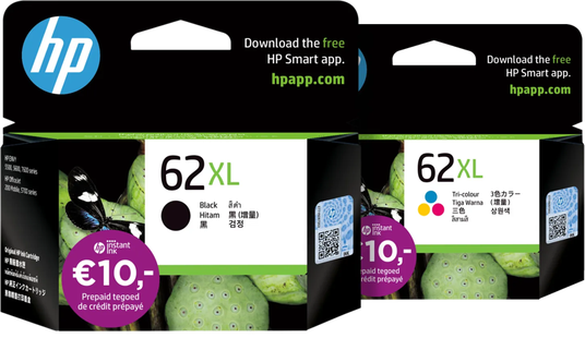 HP 62XL Cartridge Combo Pack