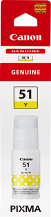 Canon GI-51 Inktflesje Geel