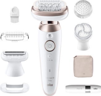 Braun Silk·épil 9 Flex 9-360 3D Wit/Roze Titan