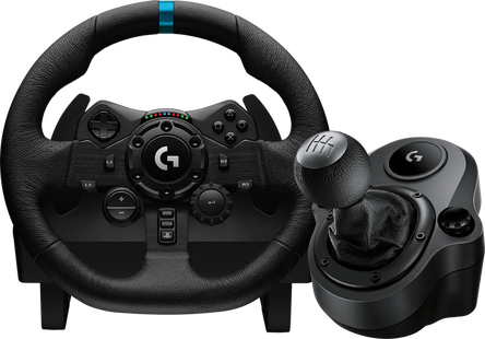 Logitech G923 TRUEFORCE PlayStation & PC + Driving Force Shifter