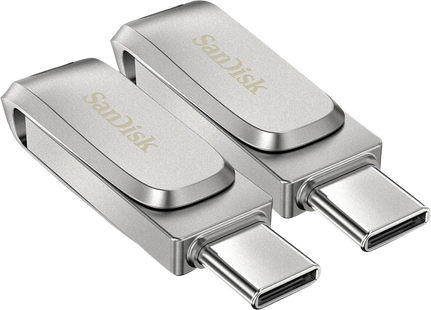 SanDisk Ultra Dual Drive 3.1 Luxe 64GB Duo Pack