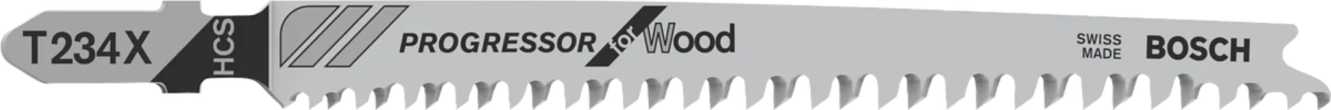 Bosch Decoupeerzaagblad T234 X Progressor for Wood 5x