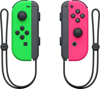Nintendo Switch Joy-Con set Splatoon Groen / Roze