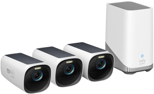 EufyCam 3 3-pack + HomeBase 3