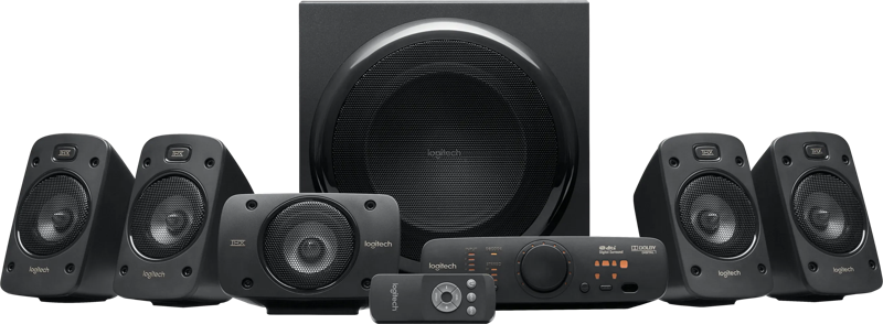 Logitech Z906 5.1 Surround Sound Pc Speaker + Receiver