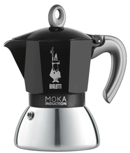 Bialetti New Moka Induction Zwart 6 kopjes