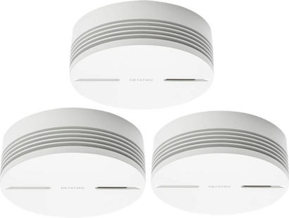 Netatmo Slimme Rookmelder (10 jaar) 3-Pack