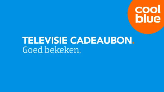 Televisie cadeaubon van 125 euro
