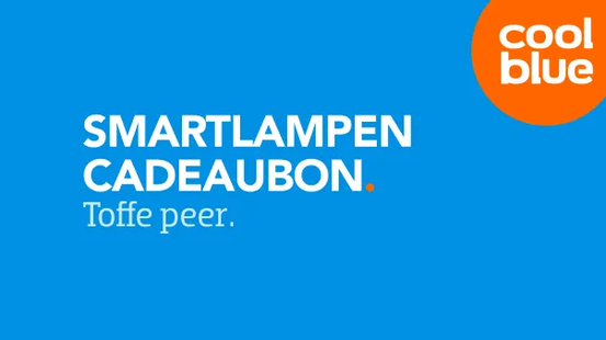 Smartlampen cadeaubon van 25 euro