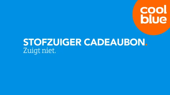 Stofzuiger cadeaubon van 75 euro