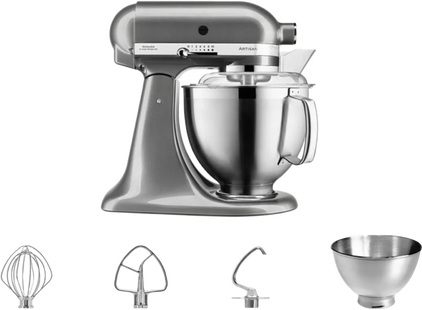 KitchenAid 5KSM185PSEMS Tingrijs