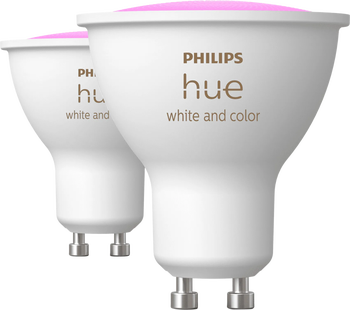 Philips Hue White and Color GU10 2-pack