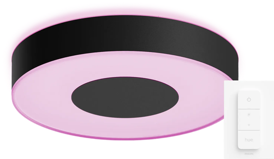 Philips Hue Infuse M plafondlamp White and Color Zwart + dimmer