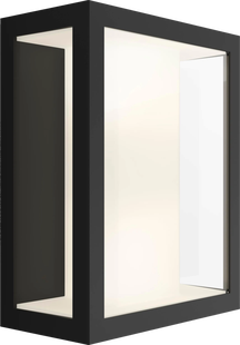 Philips Hue Impress muurlamp White and Color zwart breed