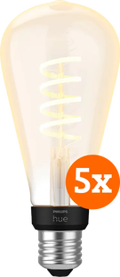 Philips Hue Filament White Ambiance Edison XL 5-pack