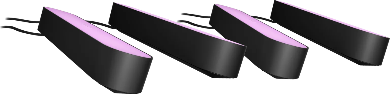 Philips Hue Play Lichtbalk White and Color Zwart 4-Pack