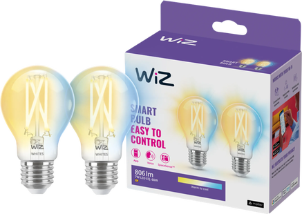 WiZ Filament lamp 2-pack - Warm tot Koelwit Licht - E27