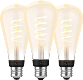 Philips Hue Filament White Ambiance Edison XL 3-pack
