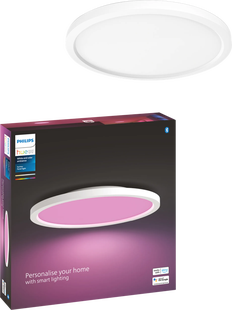 Philips Hue Surimu paneellamp White and Color rond wit